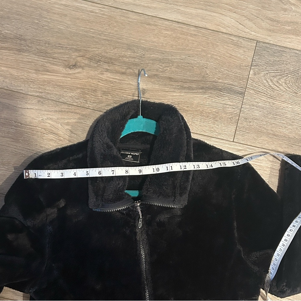 32 Degrees Heat full zip up‎ Black Plush Jacket Size M - Picture 4 of 10